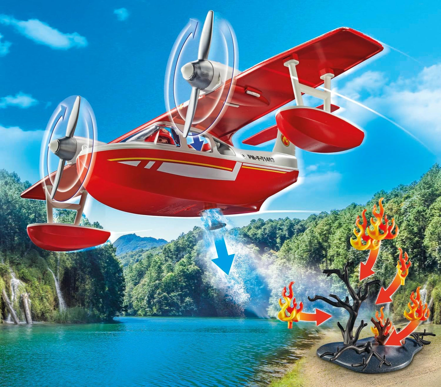 Action Heroes: Firefighting Seaplane