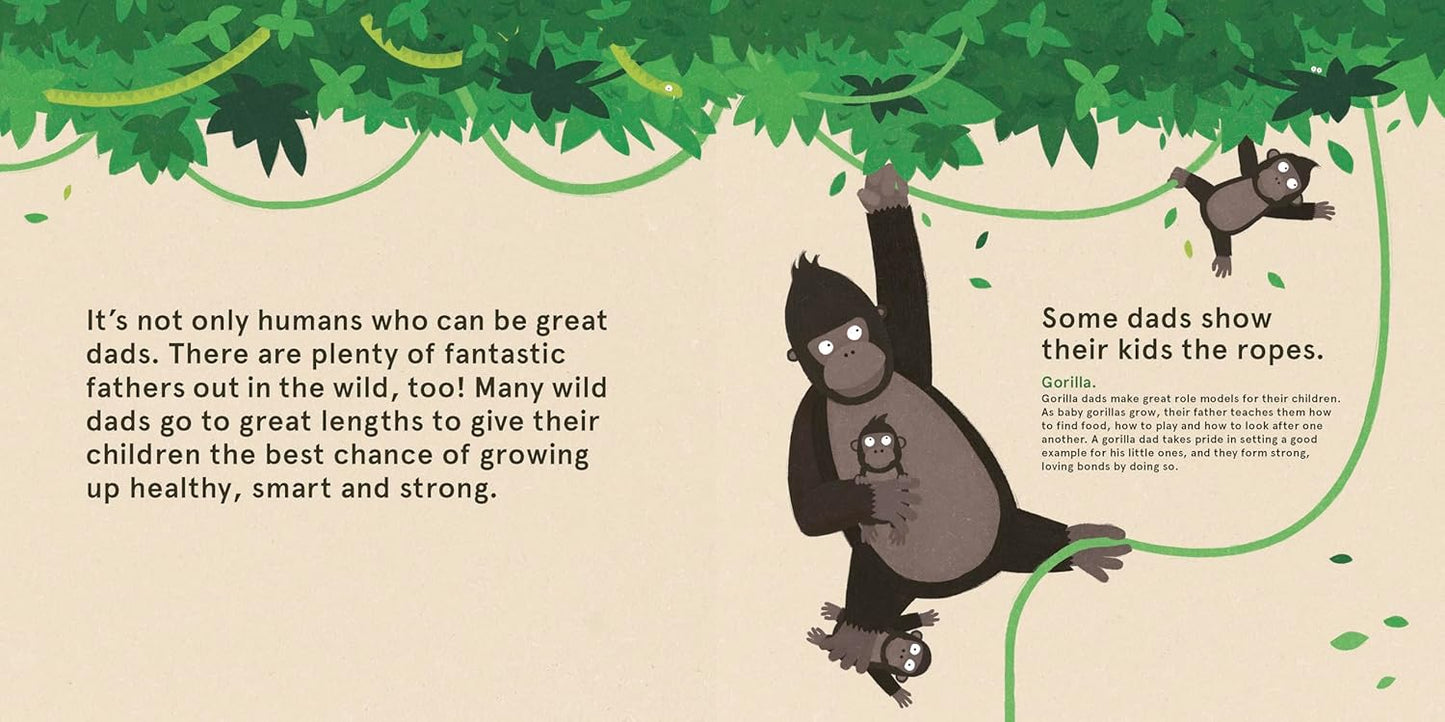 Wild About Dads - Hardcover Picture Book