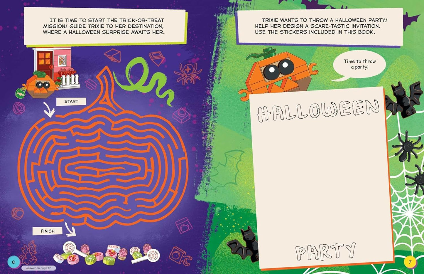 Lego Books: Halloween Build and Play!