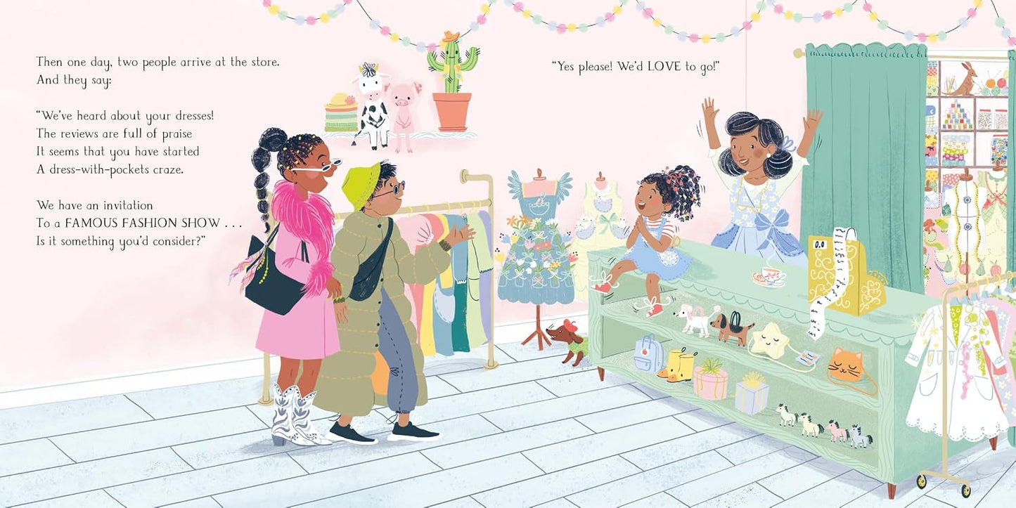 The Dress with 100 Pockets - Paperback Picture Book
