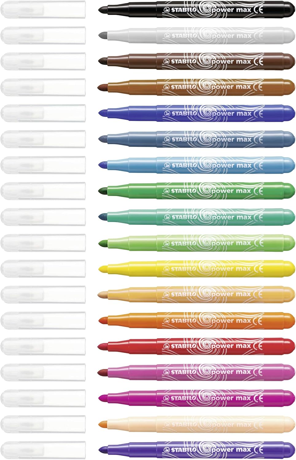 Stabilo Power Max Fibre-Tip Pens