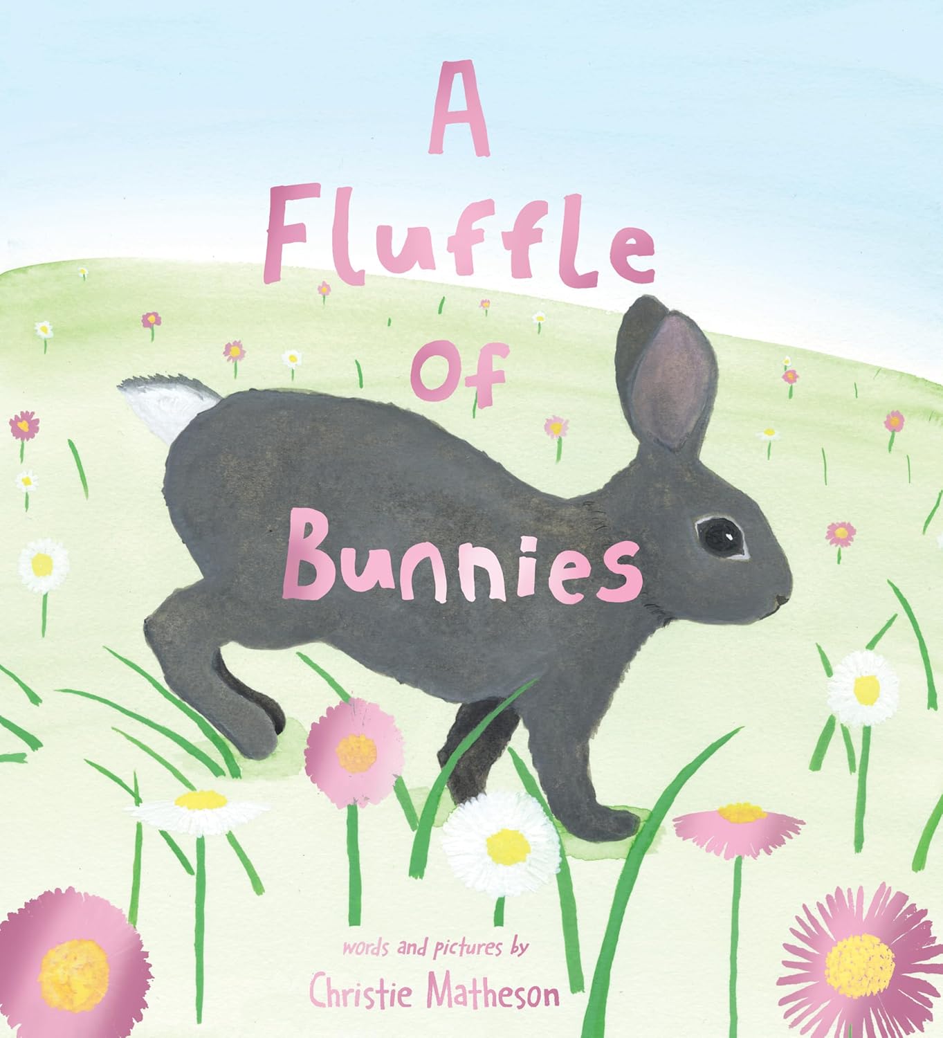 A Fluffle of Bunnies - Hardcover Picture Book