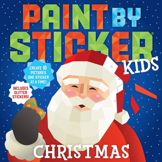 Paint By Stickers Holiday Book