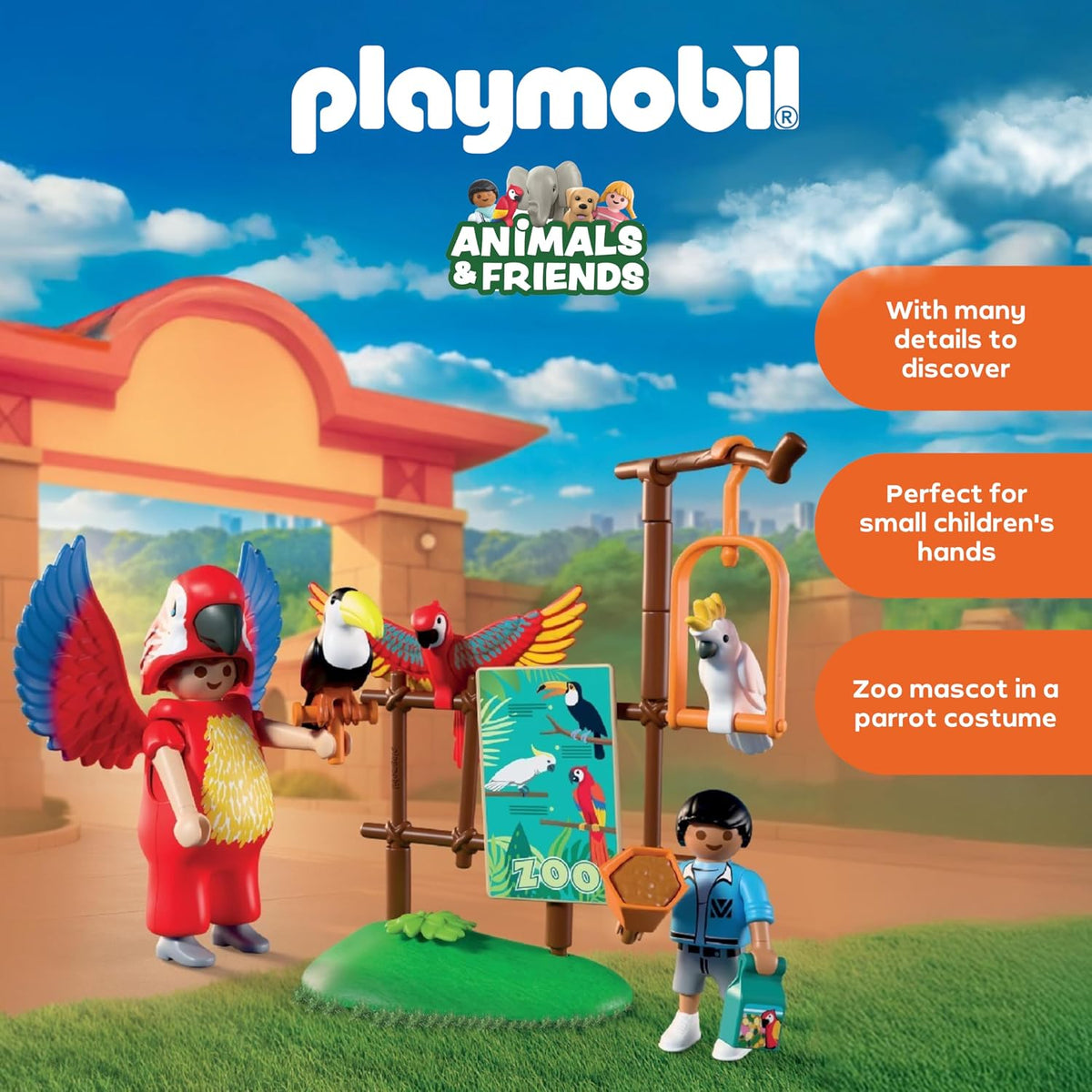 Animals & Friends: Zoo Mascot
