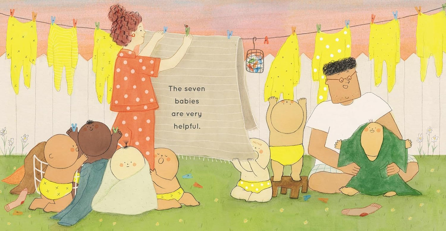 Seven Babies - Hardcover Picture Book