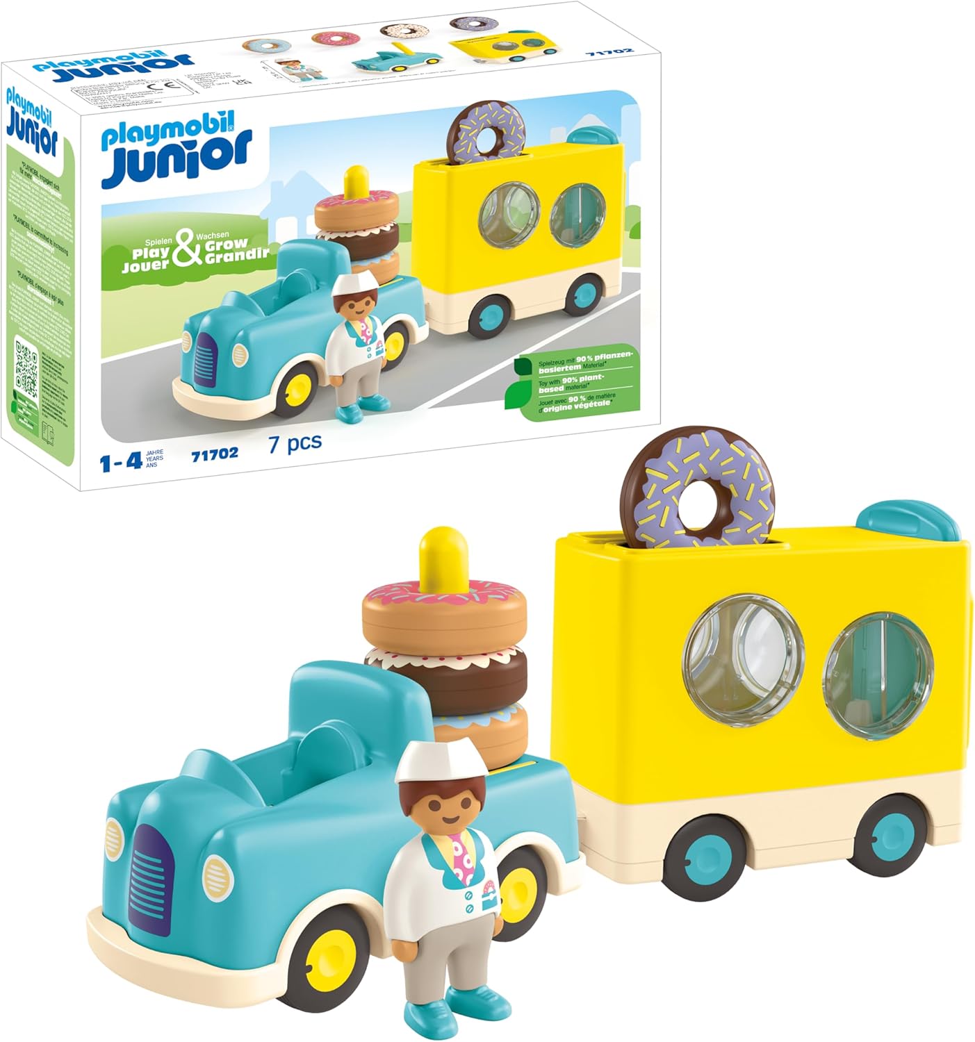 Junior: Crazy Donut Truck with Stacking Feature