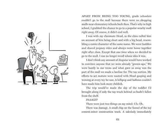 The Boy with a Snake in his Schoolbag - Hardcover Book