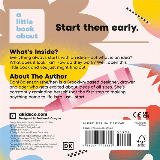 A Little Book About Ideas - Board Book