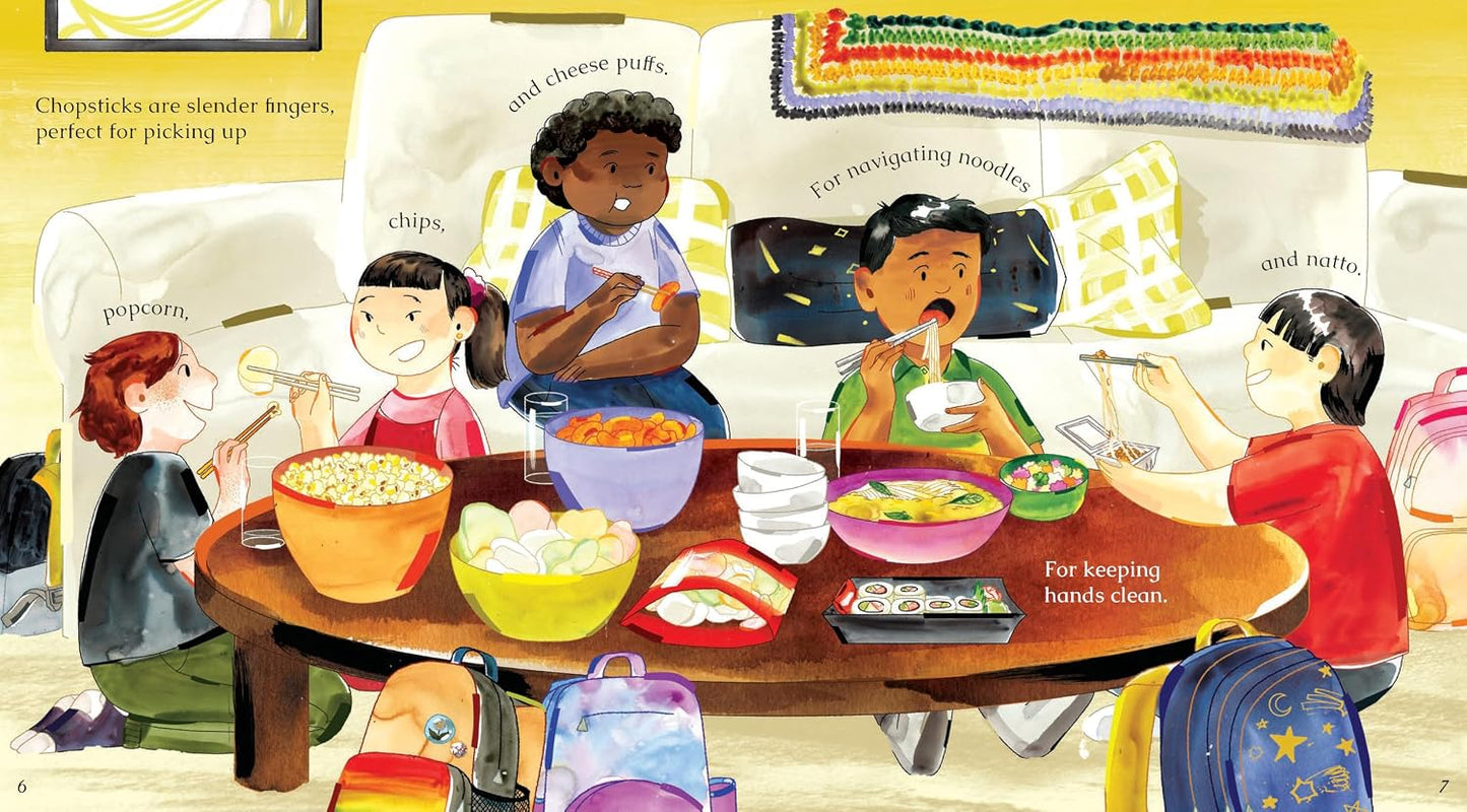 Chopsticks Are - Hardcover Picture Book