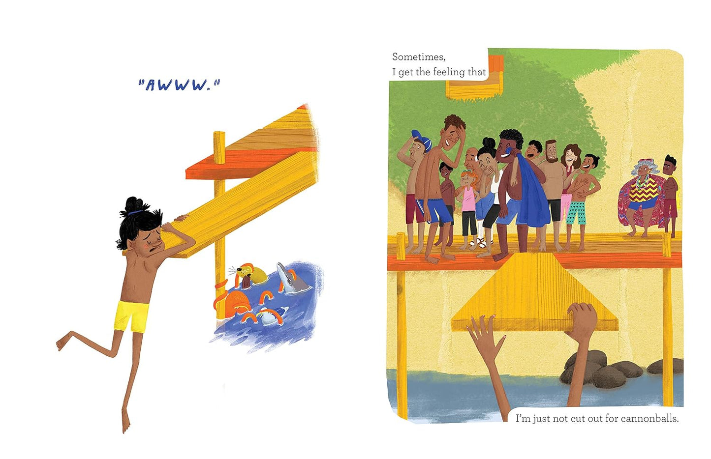 Cannonball - Hardcover Picture Book