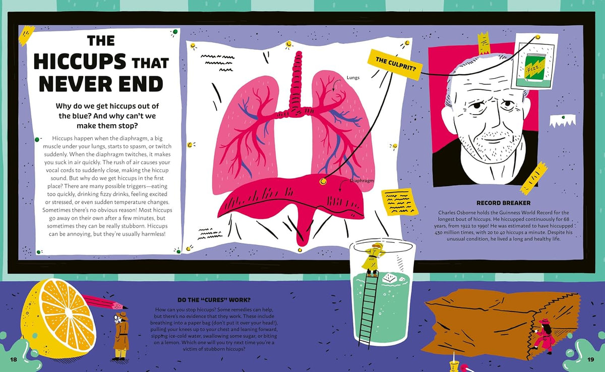Mysteries of the Human Body - Hardcover Picture Book