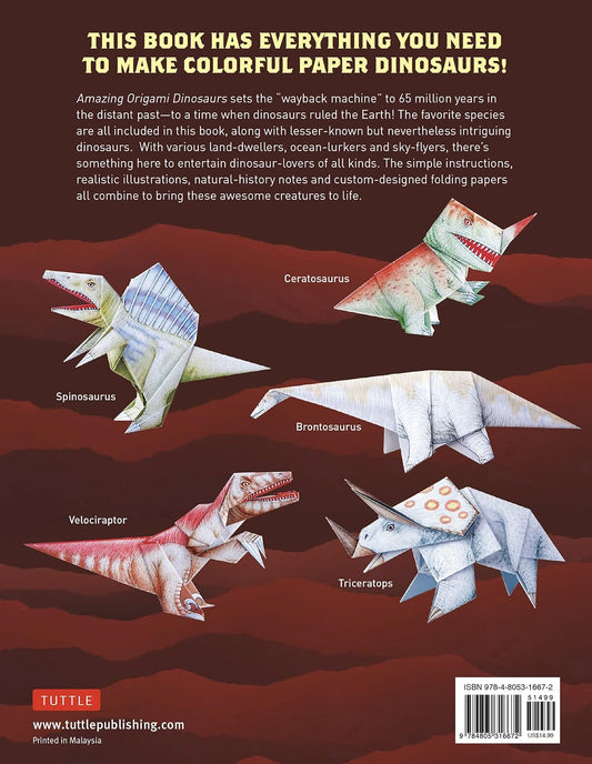 Amazing Origami Dinosaurs