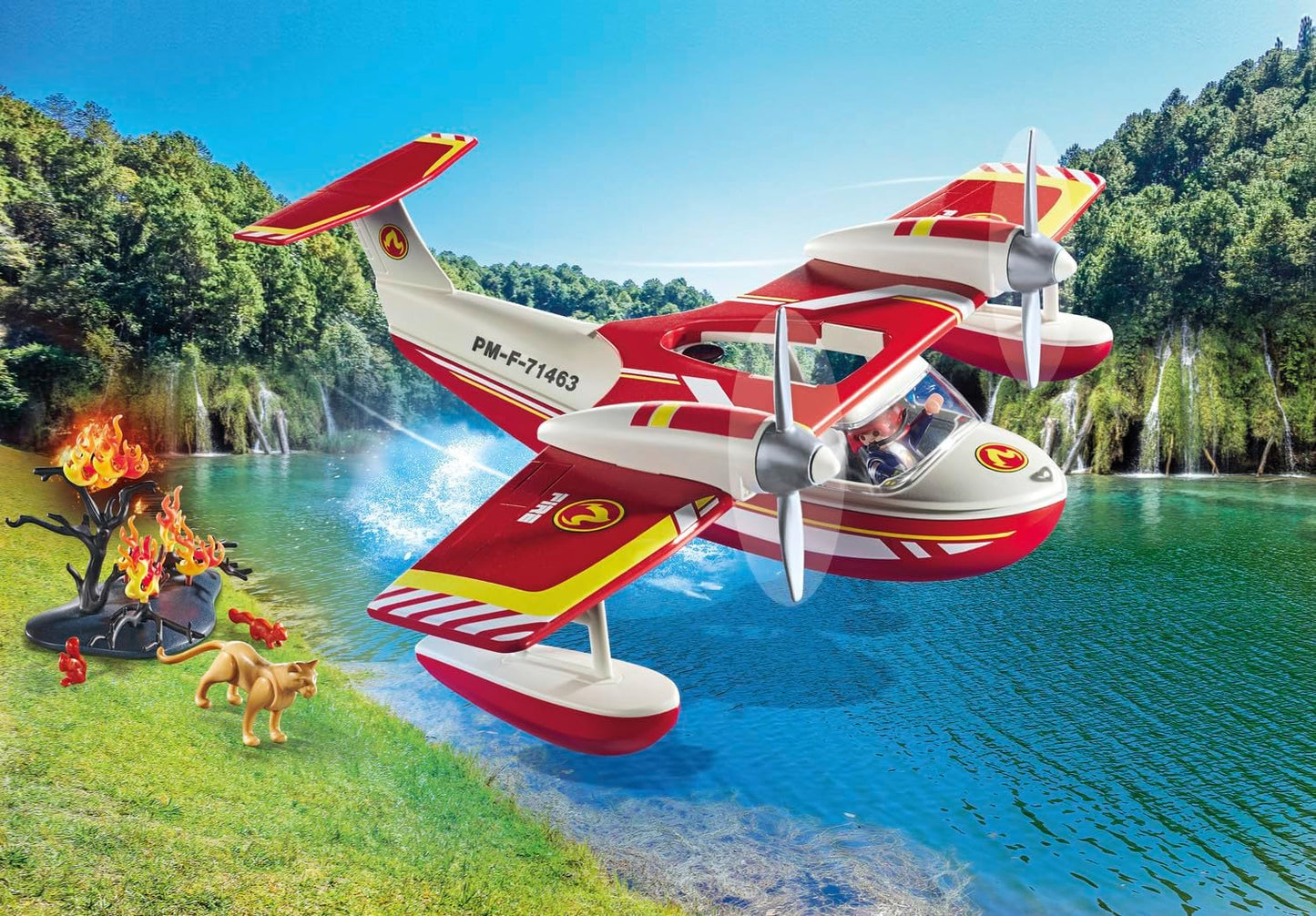 Action Heroes: Firefighting Seaplane