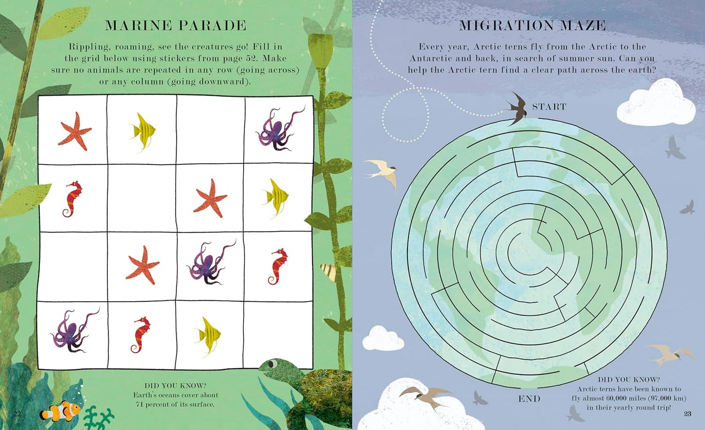 Ocean: A Peek-Through Activity Book