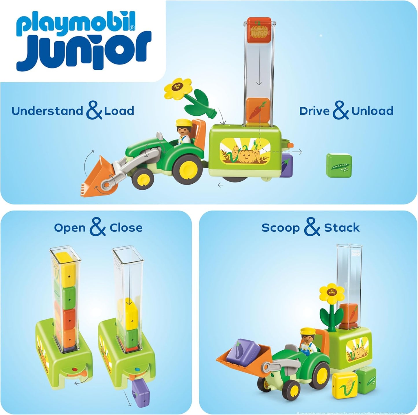 Junior: Tractor with Load & Drop Planter