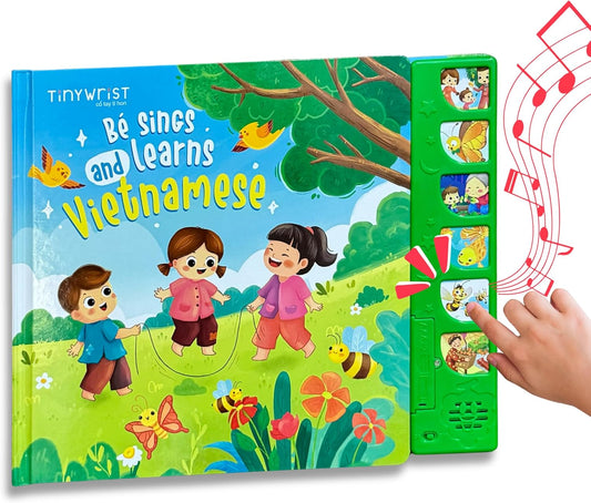 Bé Sings and Learns Vietnamese - Interactive Board Book