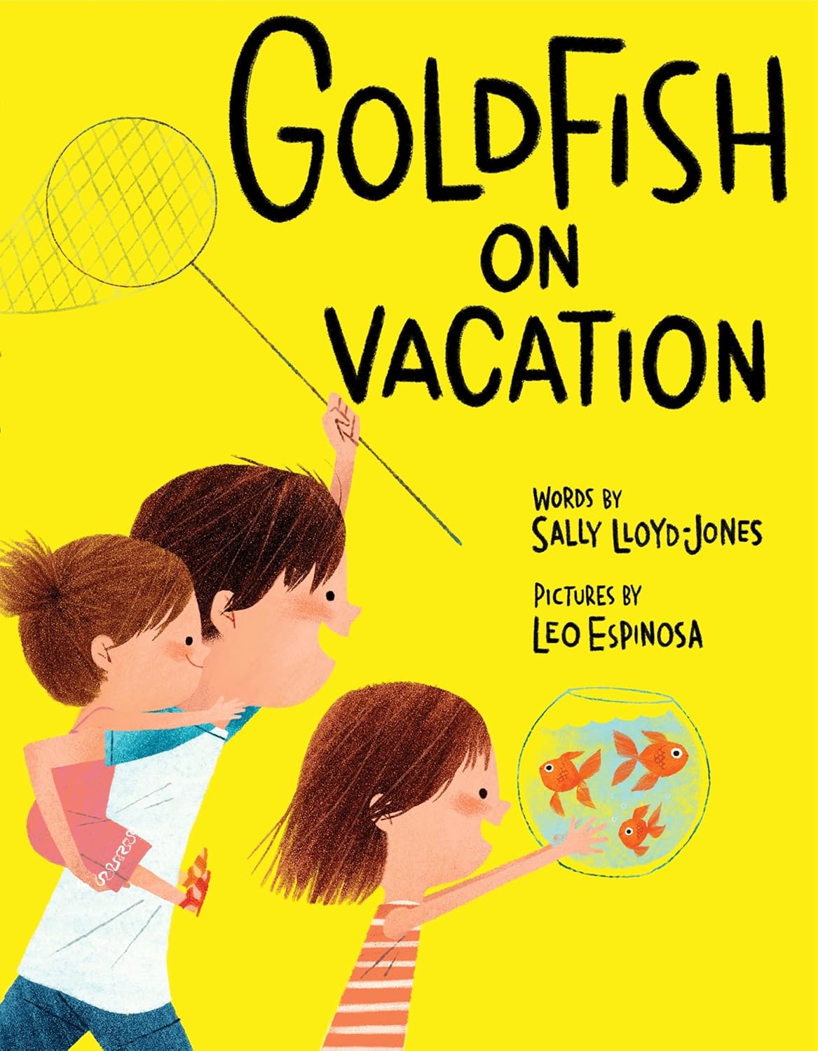 Goldfish on Vacation - Hardcover Picture Book
