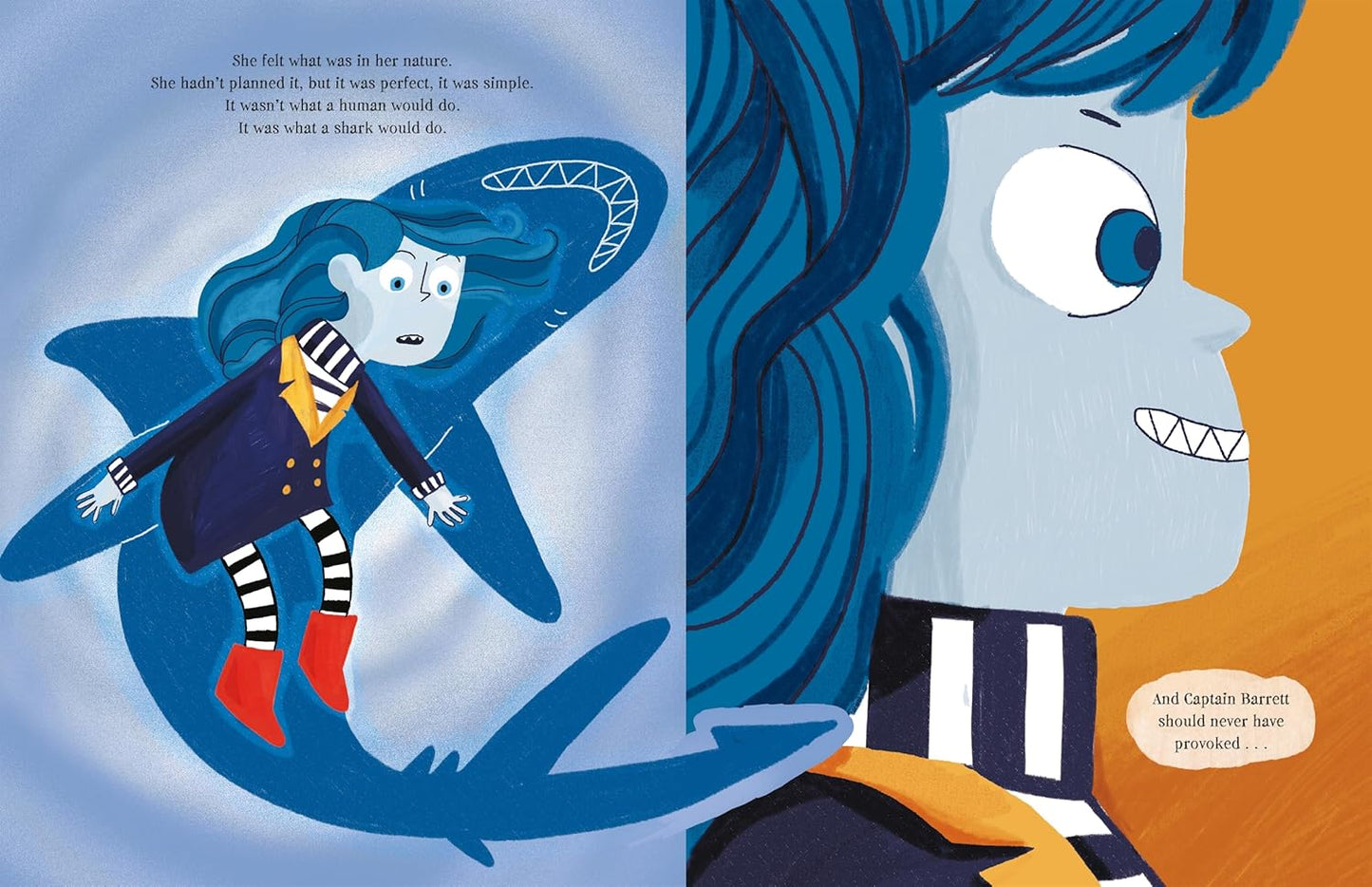Shark Girl - Hardcover Picture Book