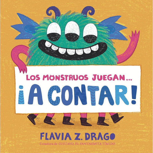 Los Monstruos Juegan . . . ¡A Contar!: Spanish Board Book