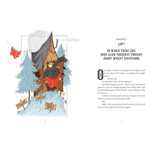 The Grumpus and his Dastardly, Dreadful Christmas Plan - Hardcover Picture Book