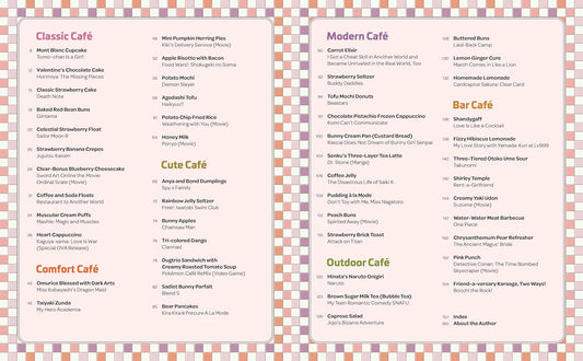 The Anime Café - Hardcover Book