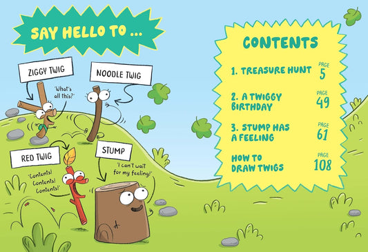 Twig Friends Stick Together: Book 2 - Paperback Graphic Novel
