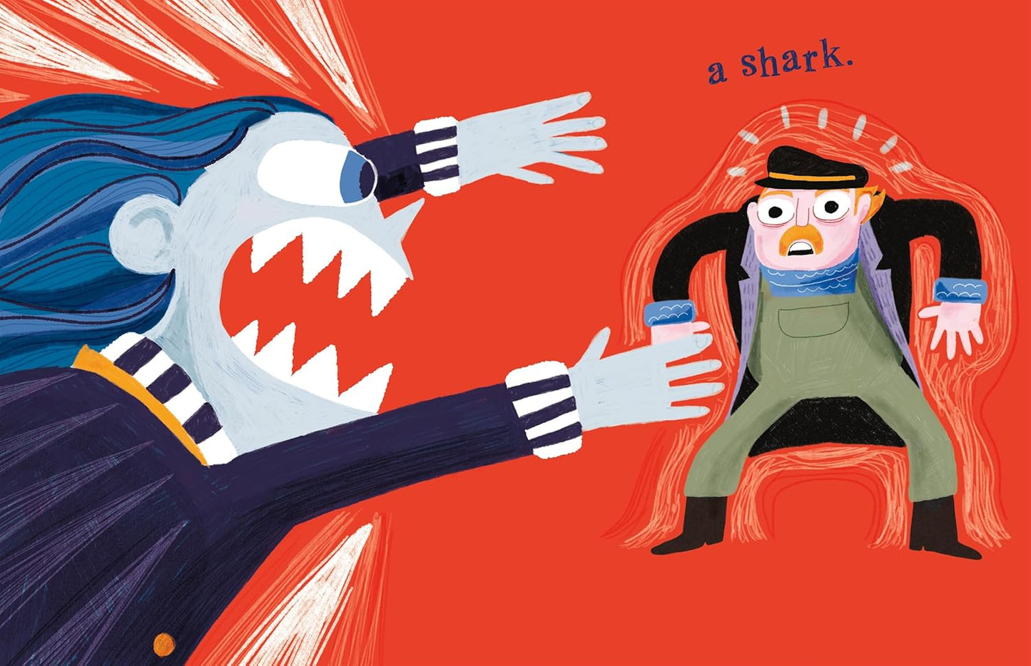 Shark Girl - Hardcover Picture Book