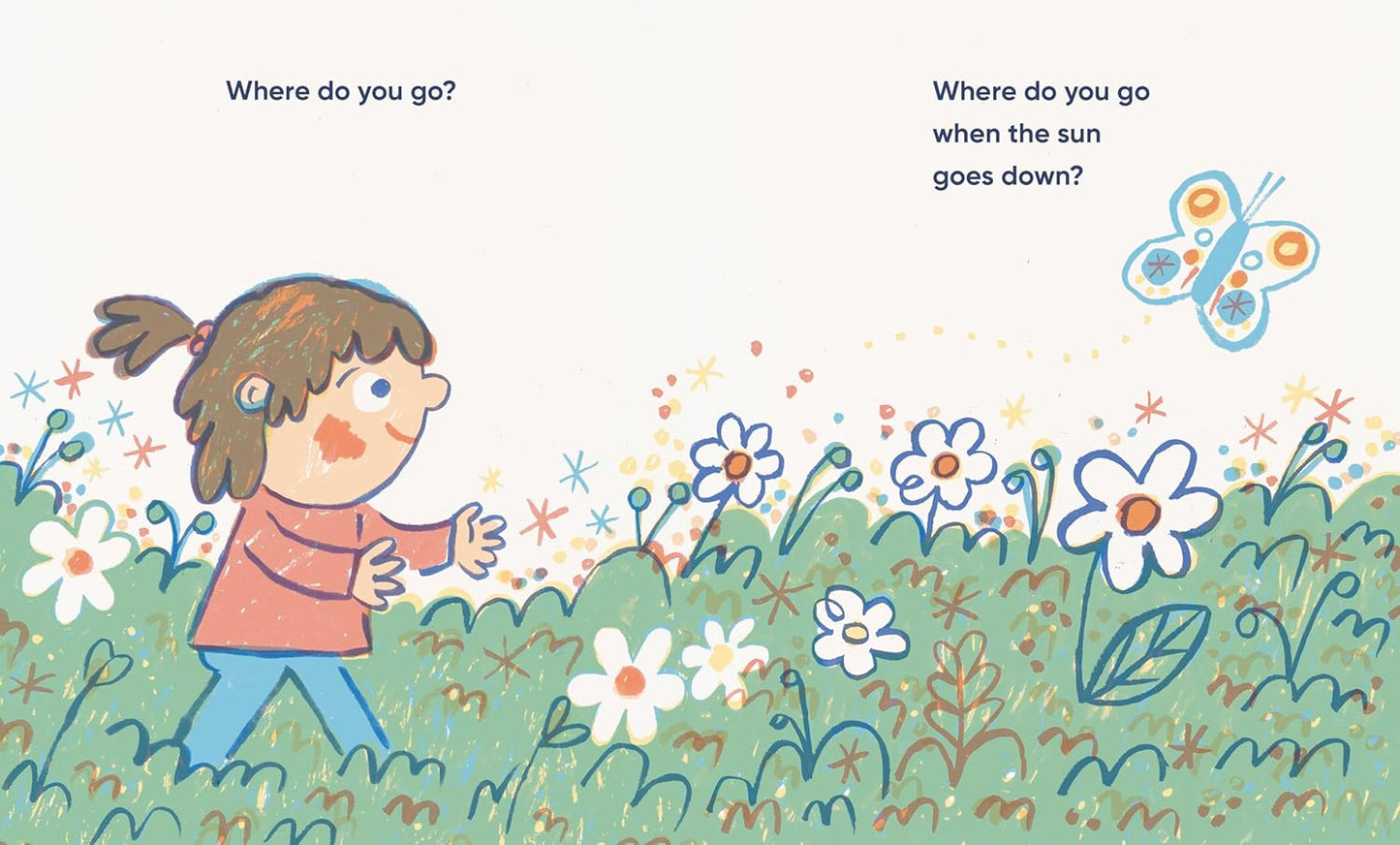 When the Sun Goes Down - Hardcover Picture Book