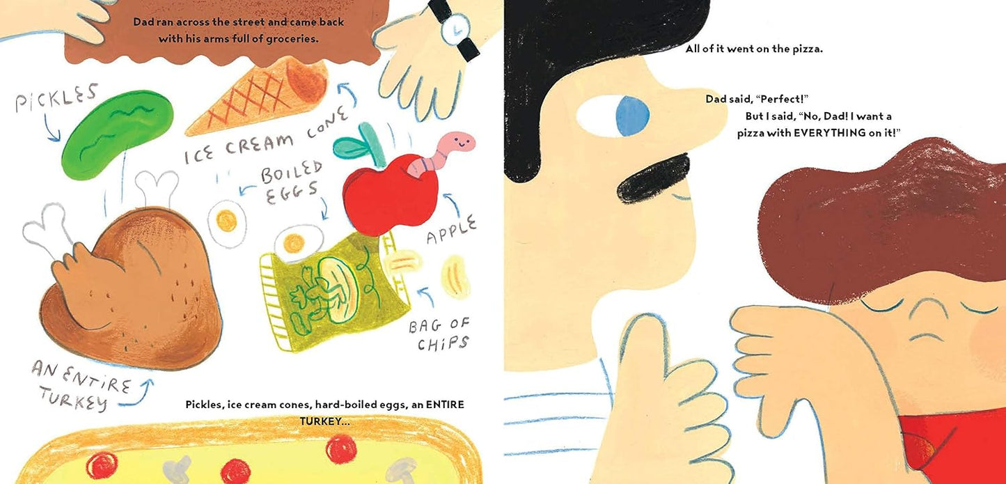 A Pizza with Everything on It - Hardcover Picture Book