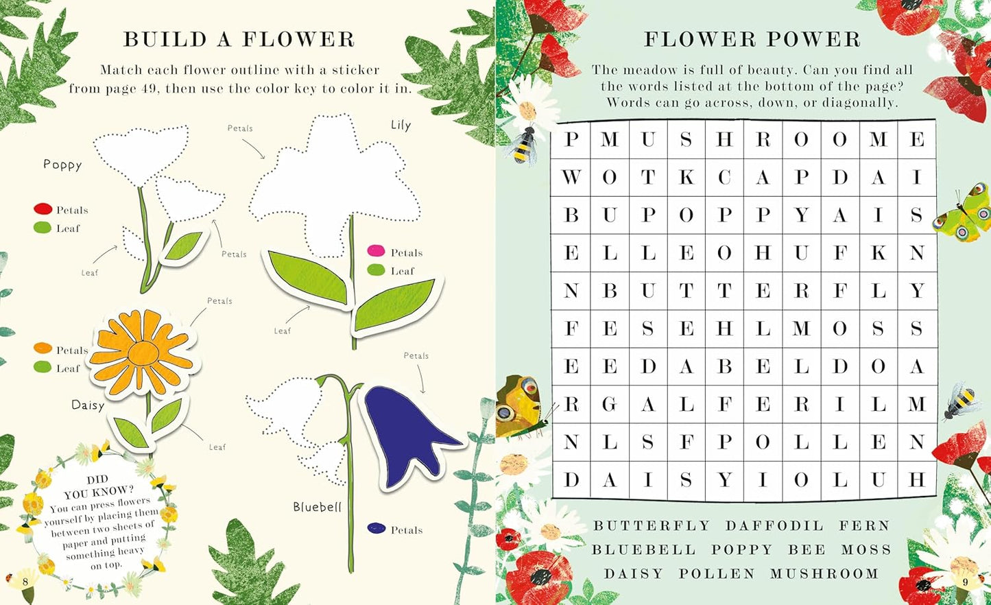 Bee: A Peek-Through Activity Book