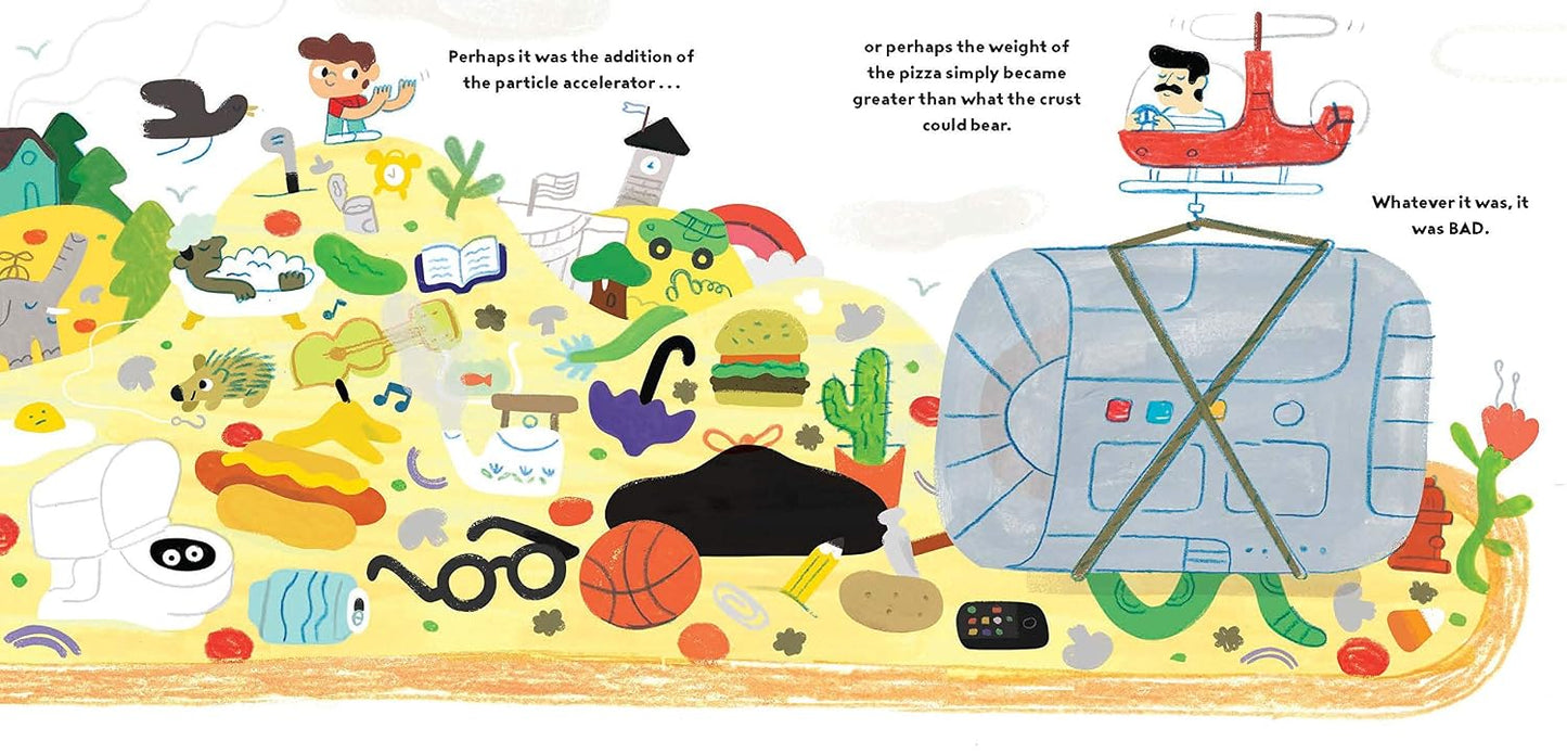 A Pizza with Everything on It - Hardcover Picture Book