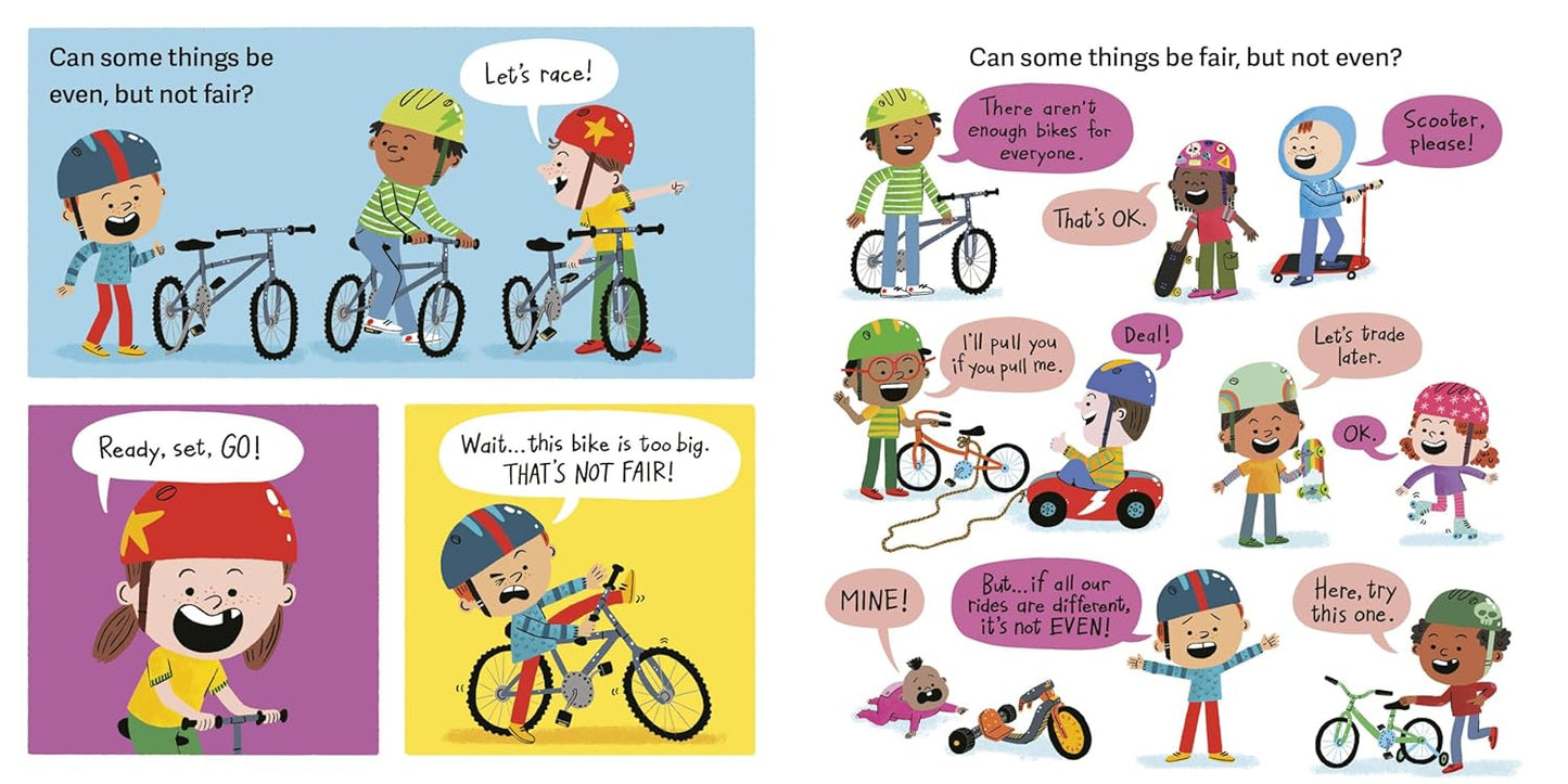 Even Steven: A Book About Sharing - Hardcover Picture Book