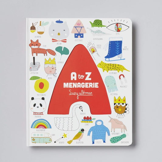 A to Z Menagerie - Interactive Board Book