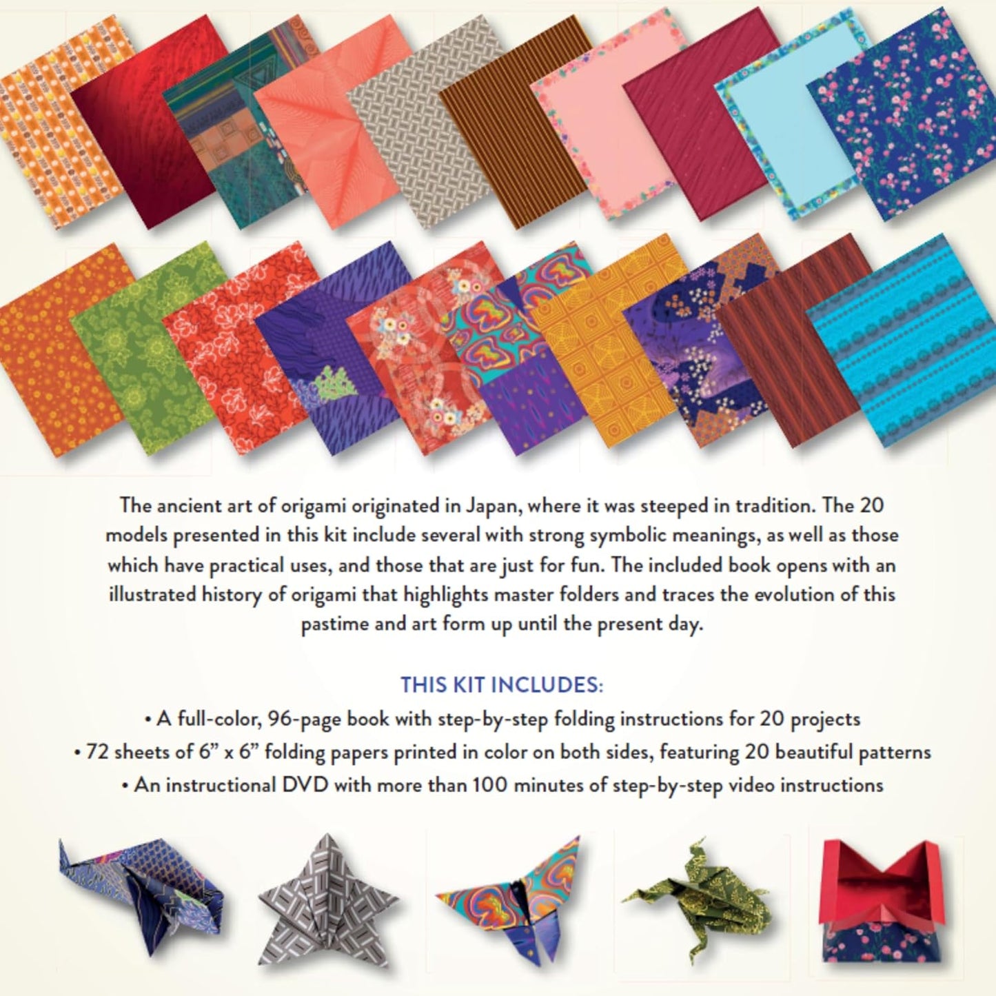 Japanese Origami for Beginners: Activity Kit