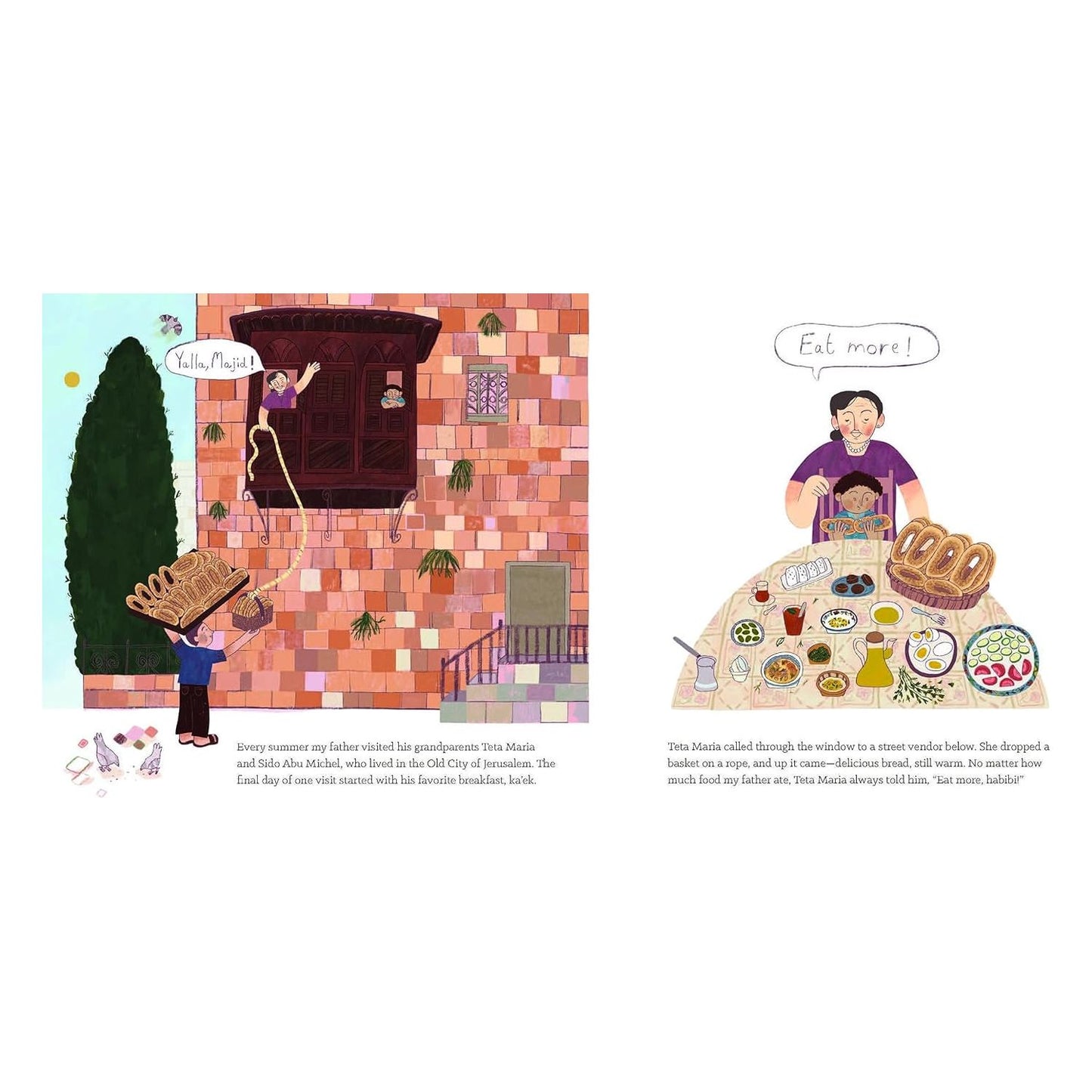 Homeland: My Father Dreams of Palestine - Hardcover Picture Book