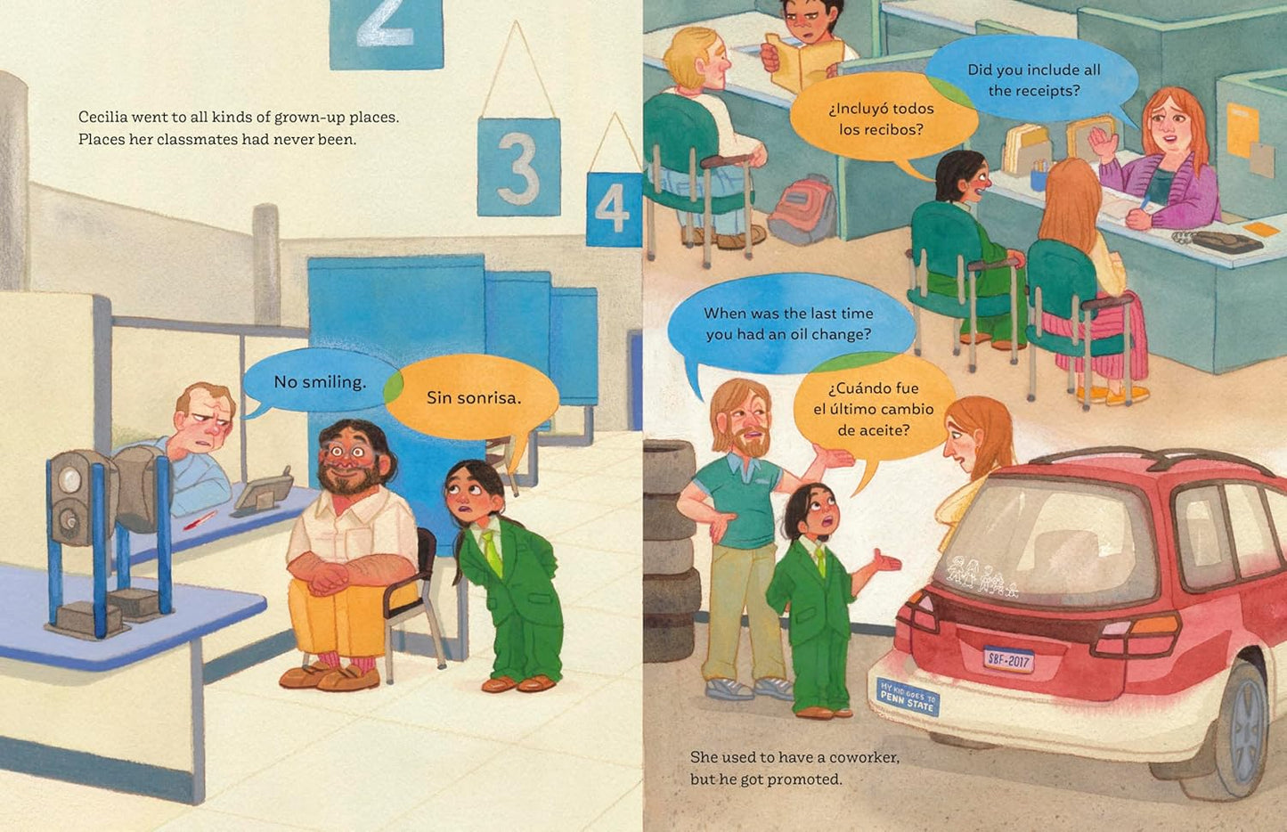 The Interpreter - Hardcover Picture Book