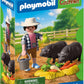Country: Farmer with Potbellied Pig