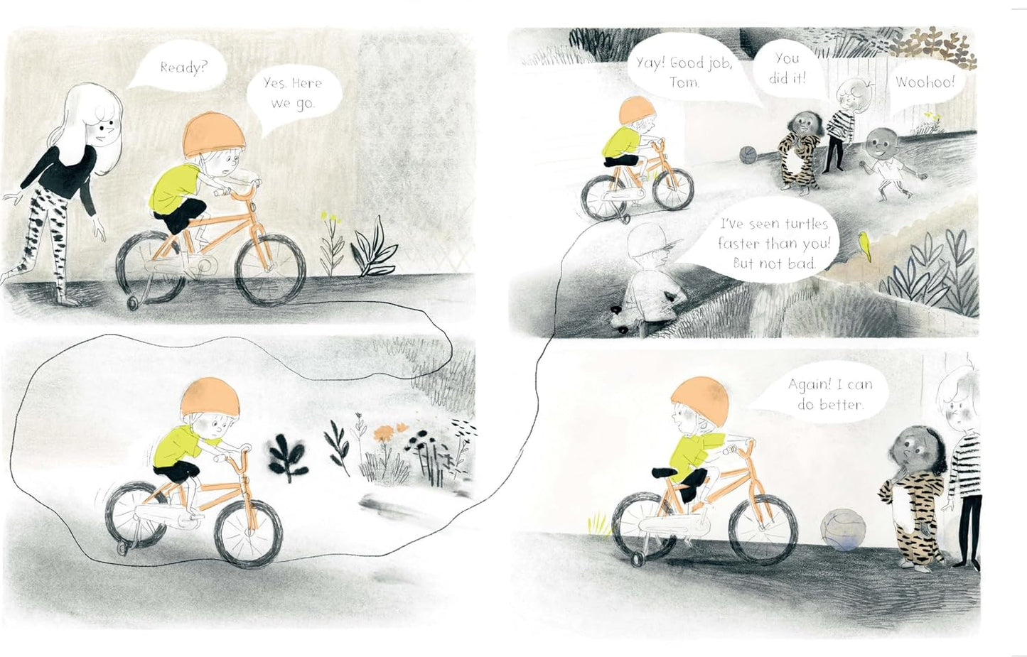 Tom's Wild Ride - Hardcover Picture Book