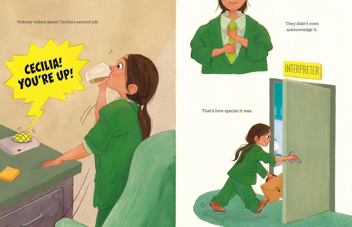 The Interpreter - Hardcover Picture Book