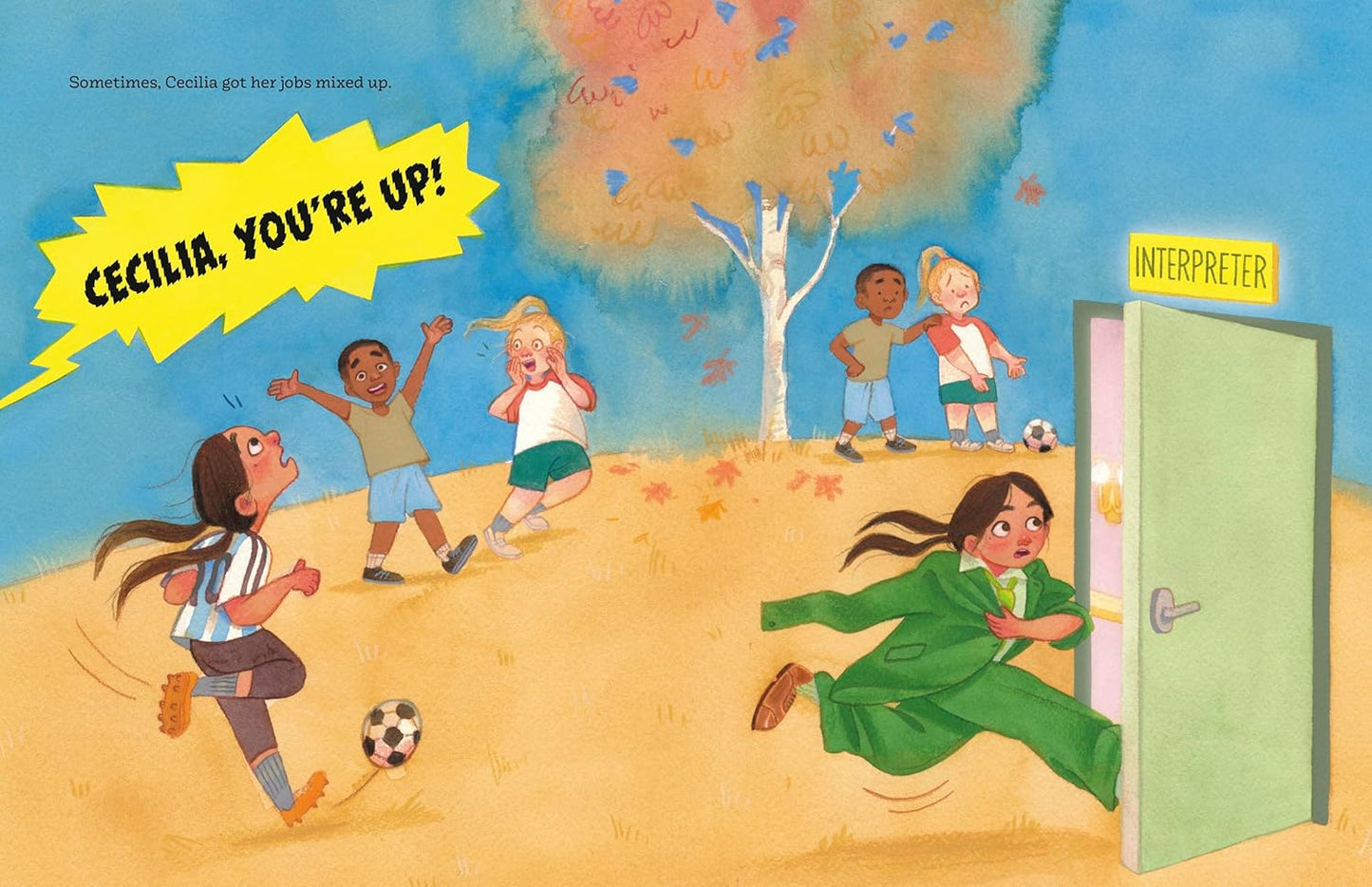 The Interpreter - Hardcover Picture Book