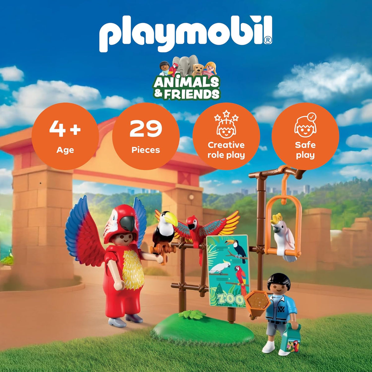 Animals & Friends: Zoo Mascot