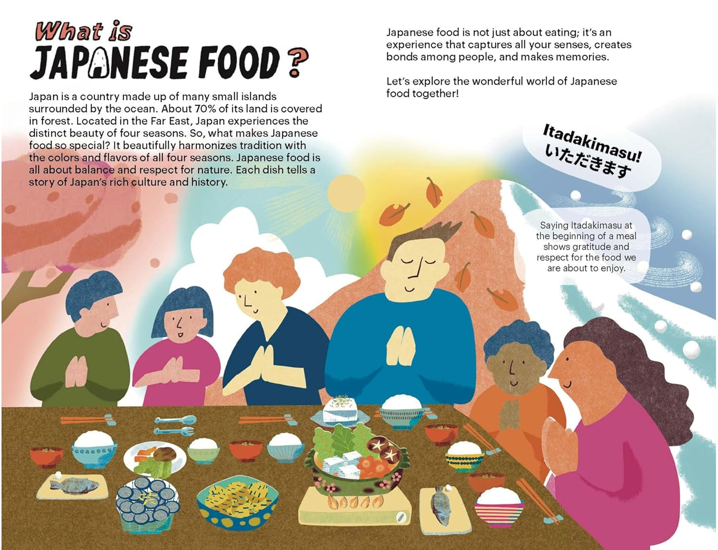A Very Asian Guide to Japanese Food - Hardcover Picture Book