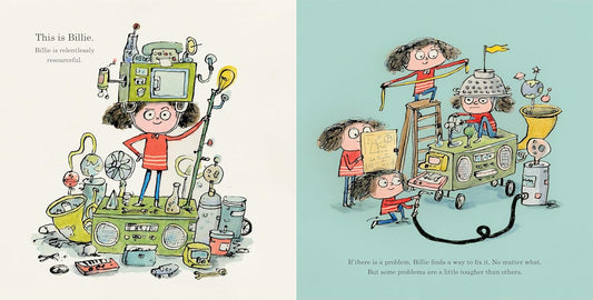 Billie Builds a Robocorn - Hardcover Picture Book