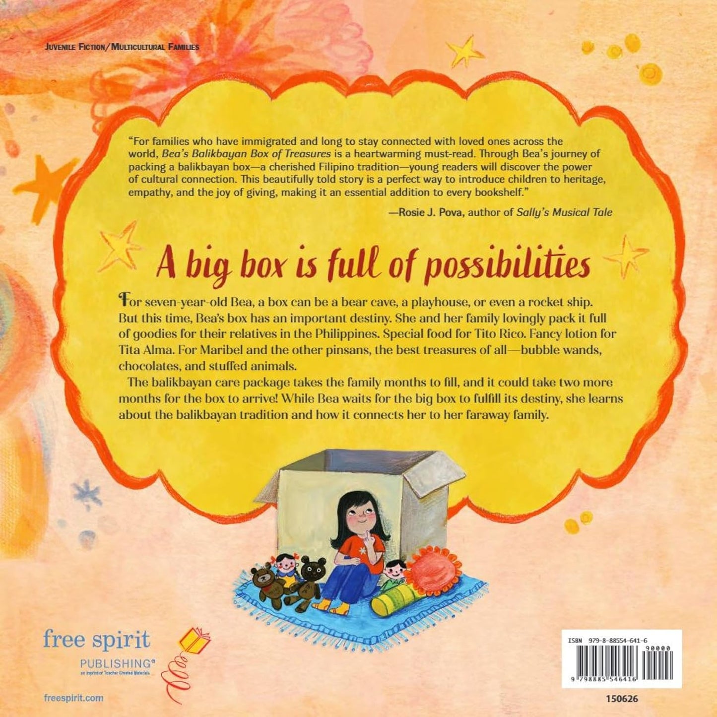 Bea's Balikbayan Box of Treasures - Hardcover Picture Book