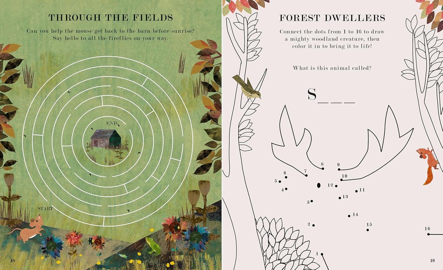 Moon: A Peek-Through Activity Book