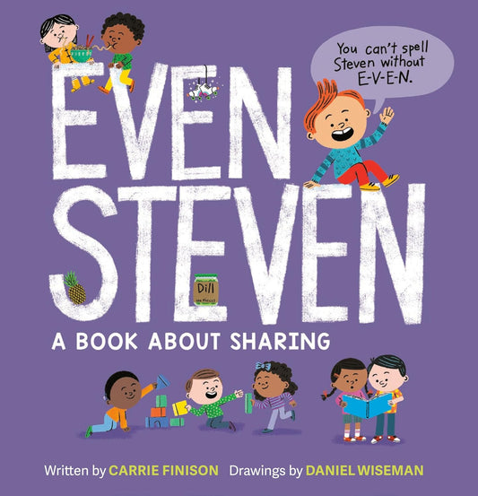 Even Steven: A Book About Sharing - Hardcover Picture Book