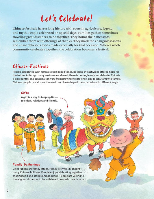 Chinese Celebrations for Children - Hardcover Picture Book