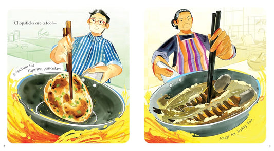 Chopsticks Are - Hardcover Picture Book