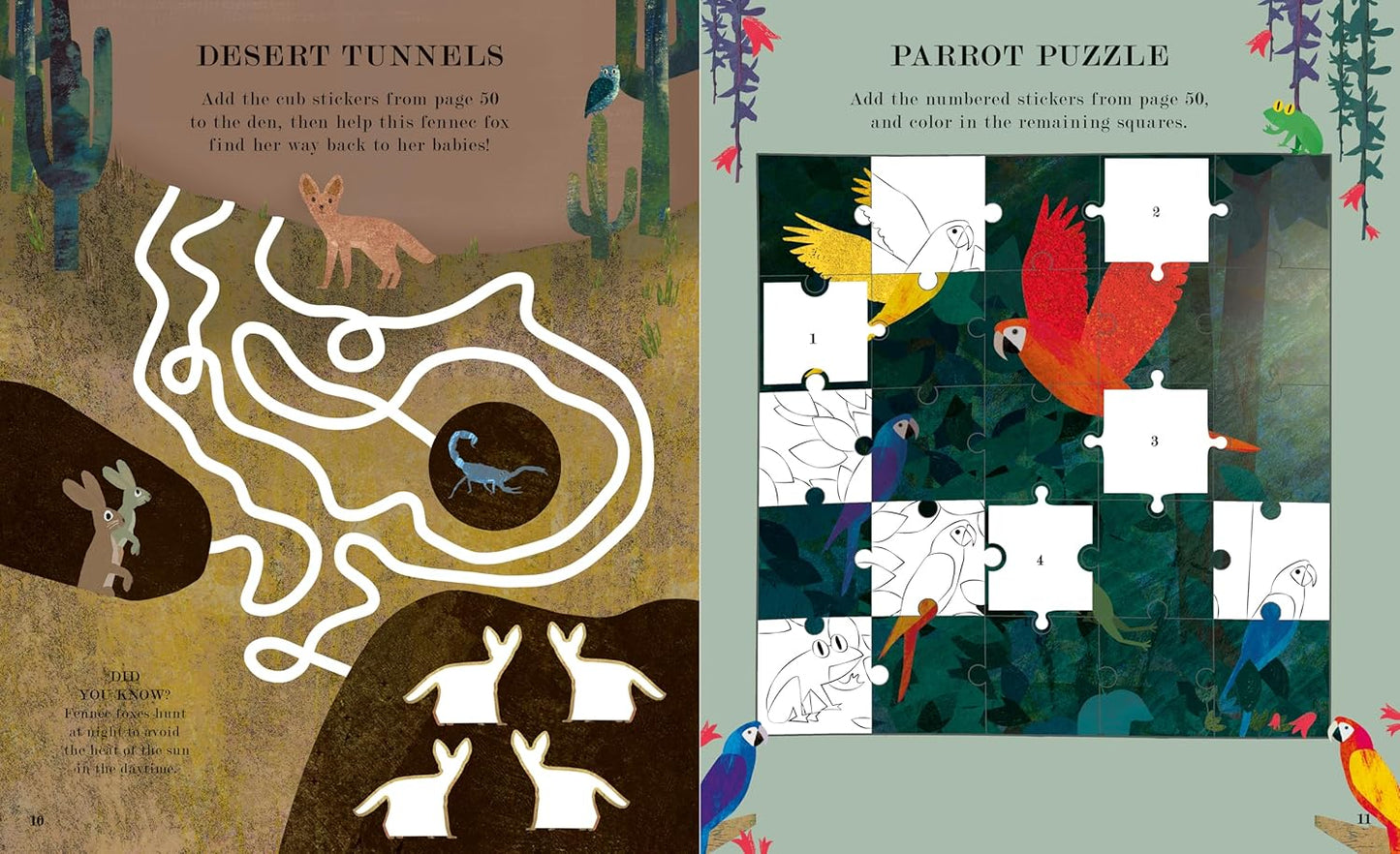 Moon: A Peek-Through Activity Book