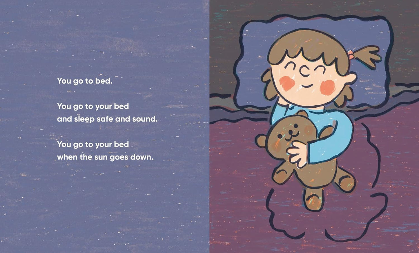 When the Sun Goes Down - Hardcover Picture Book